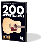 200 ACOUSTIC LICKS DVD